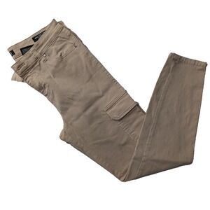 Buffalo David Bitton "Becky" Women's 8 Khaki High-Rise Skinny Cargo Pants